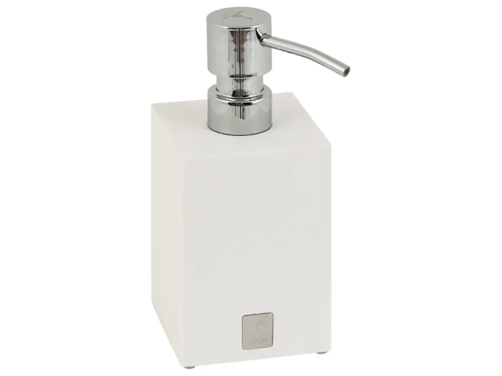 Joop Seifenspender Polyresin H: 17 cm Weiss | Schubiger Möbel