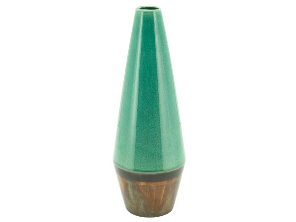 Abhika Vase Keramik Seegrün H: 42 cm  | Schubiger Möbel