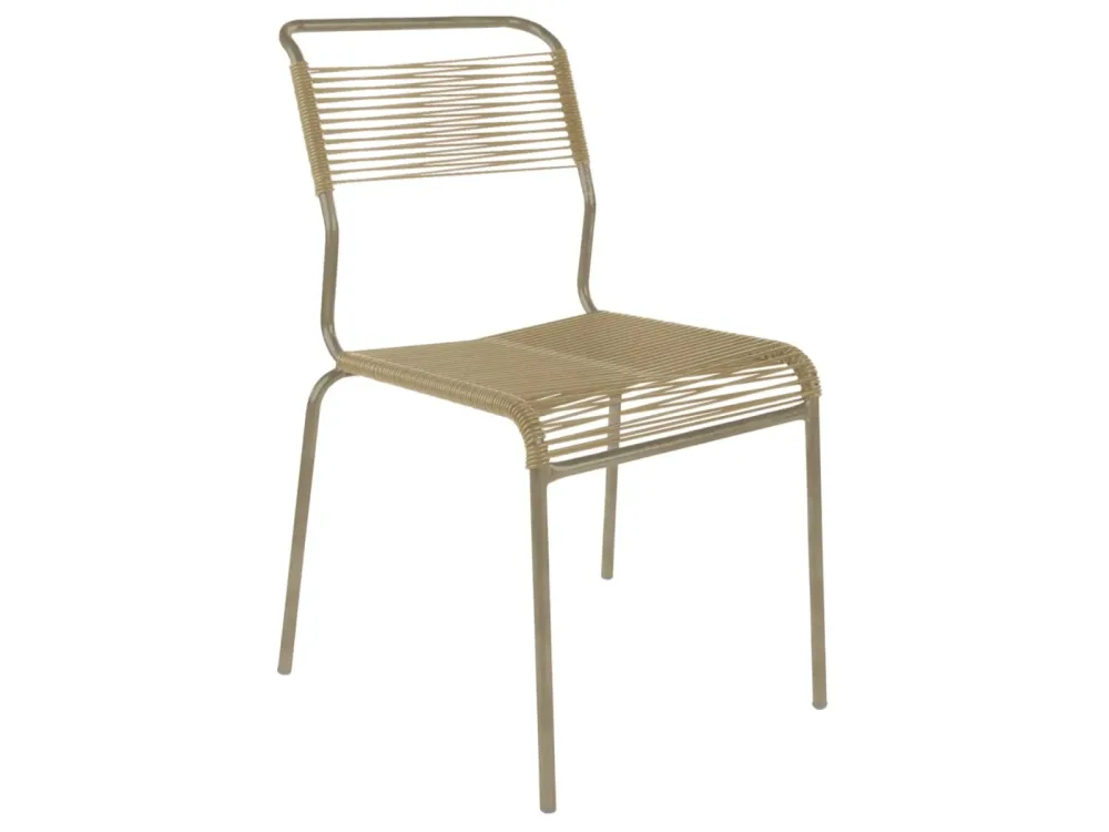 Schaffner Spaghetti-Stuhl Säntis Braun | Schubiger Möbel