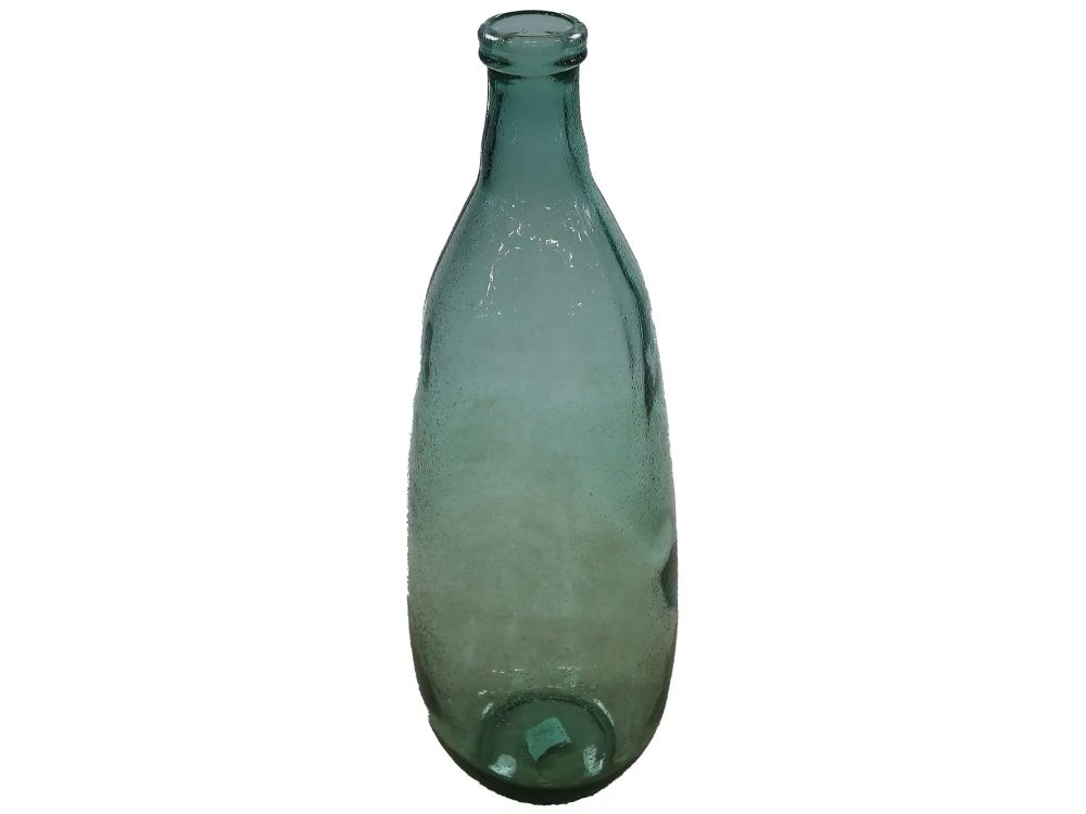 Decofinder Flasche Glas Hellgrün H: 75 cm  | Schubiger Möbel