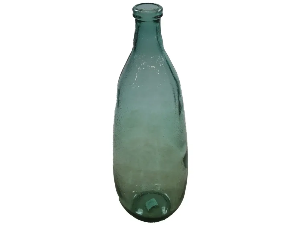 Decofinder Flasche Glas Hellgrün H: 75 cm  | Schubiger Möbel