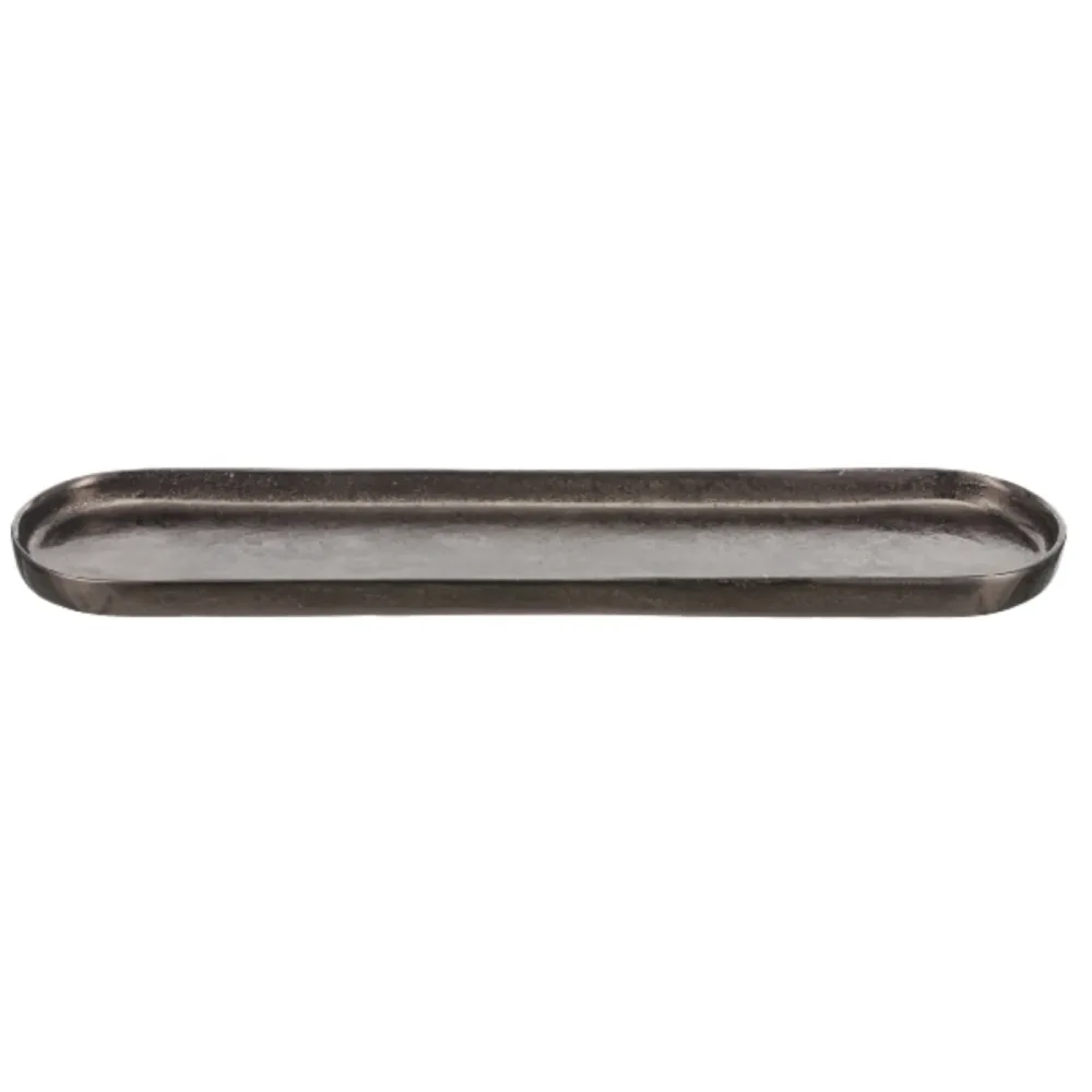 Gasper Schale Aluminium, Schwarz  | Schubiger Möbel