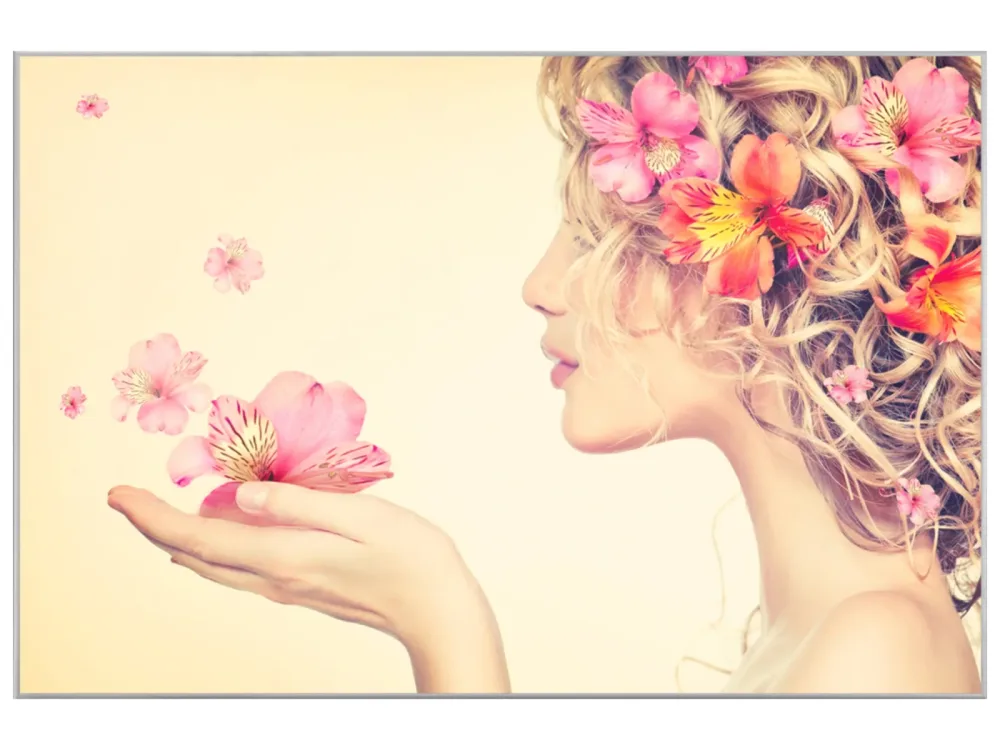 image LAND Bild mit Rahmen Schönheit mit Blumen  | Schubiger Möbel