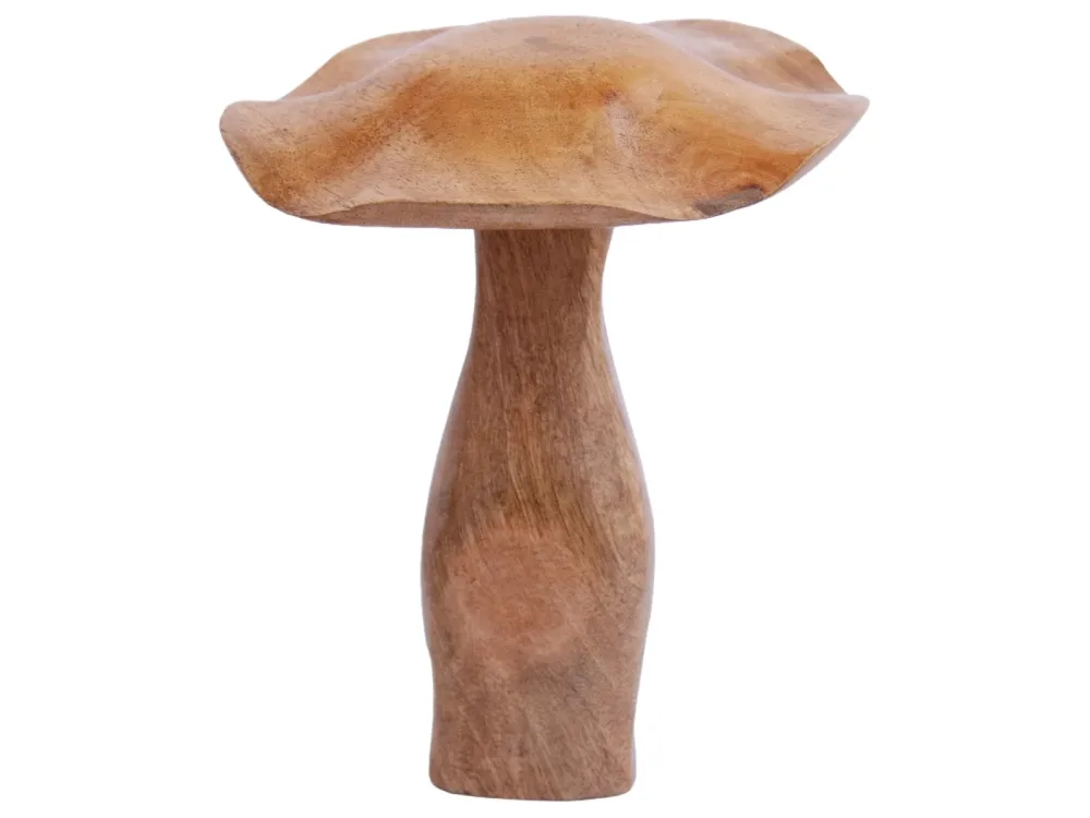 Decofinder Figur Holzpilz l H: 20 cm  | Schubiger Möbel