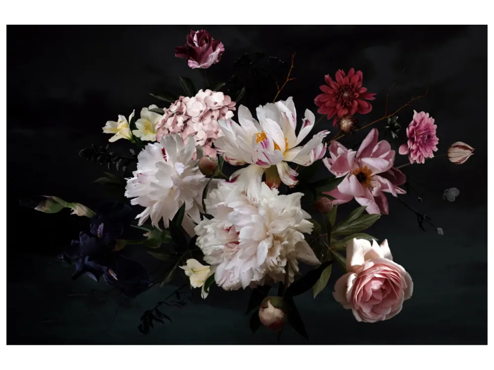image LAND Alubild Hübsches Blütenbouquet Iii  | Schubiger Möbel