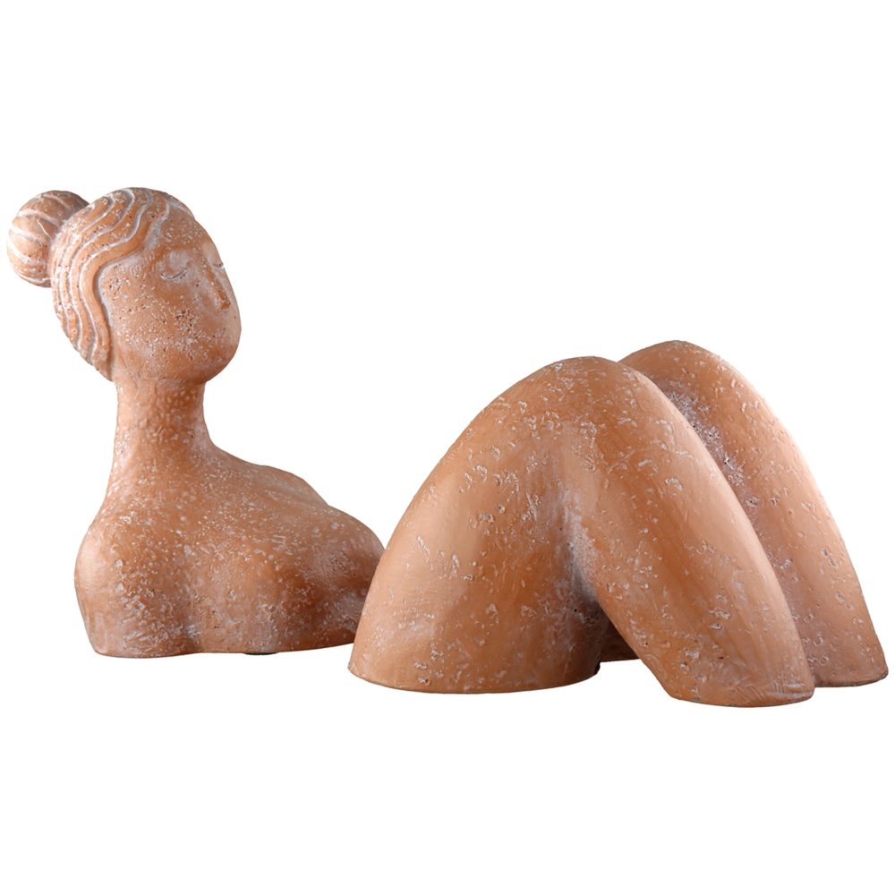 Gilde Figur Marcelle 2er-Set Orange H: 12 cm  | Schubiger Möbel