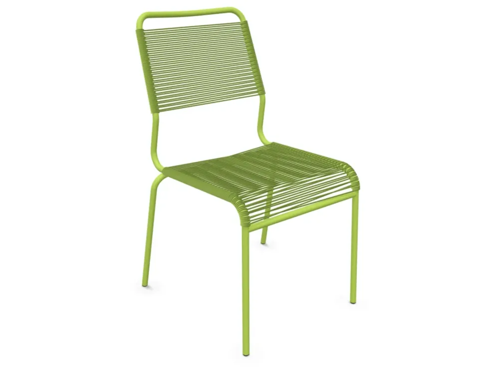 Schaffner Spaghetti-Stuhl Rigi Comfort Grün | Schubiger Möbel