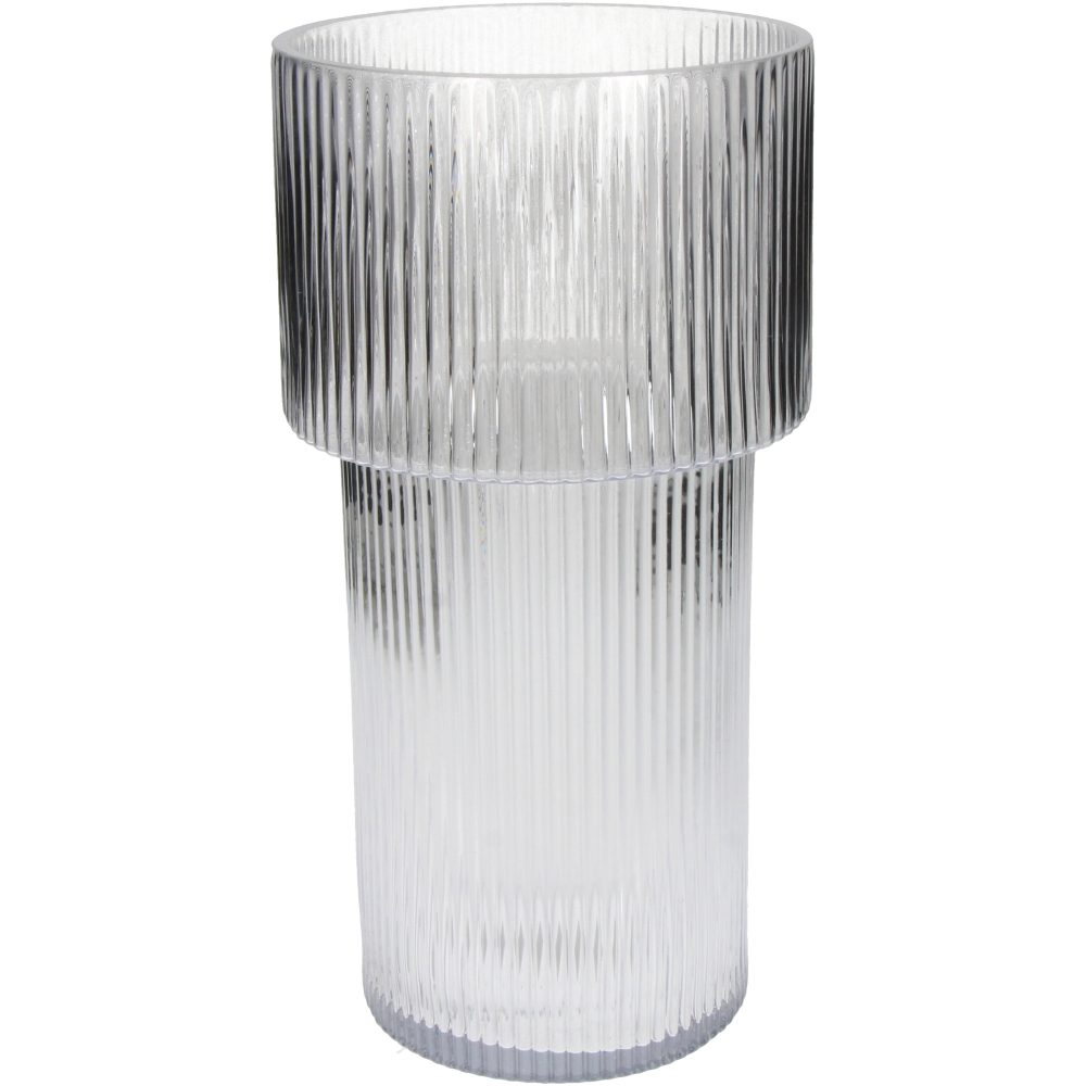Kersten Vase Stripe, Glas H: 29 cm  | Schubiger Möbel