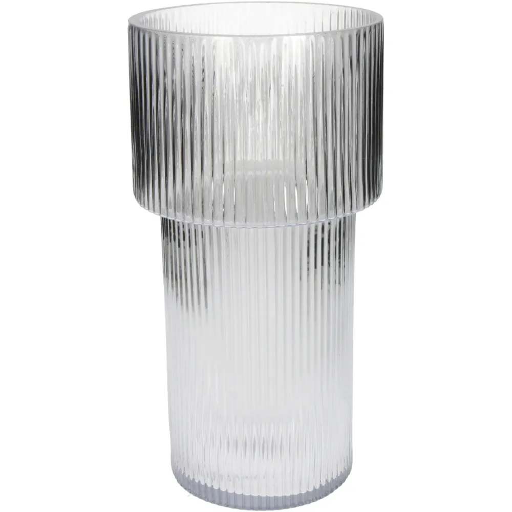 Kersten Vase Stripe, Glas H: 29 cm  | Schubiger Möbel