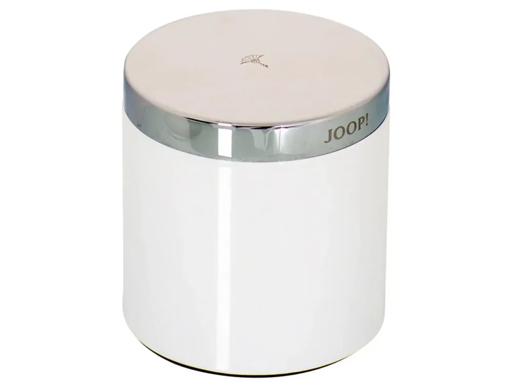 Joop Mehrzweckdose Gross Chrom Weiss Weiss | Schubiger Möbel