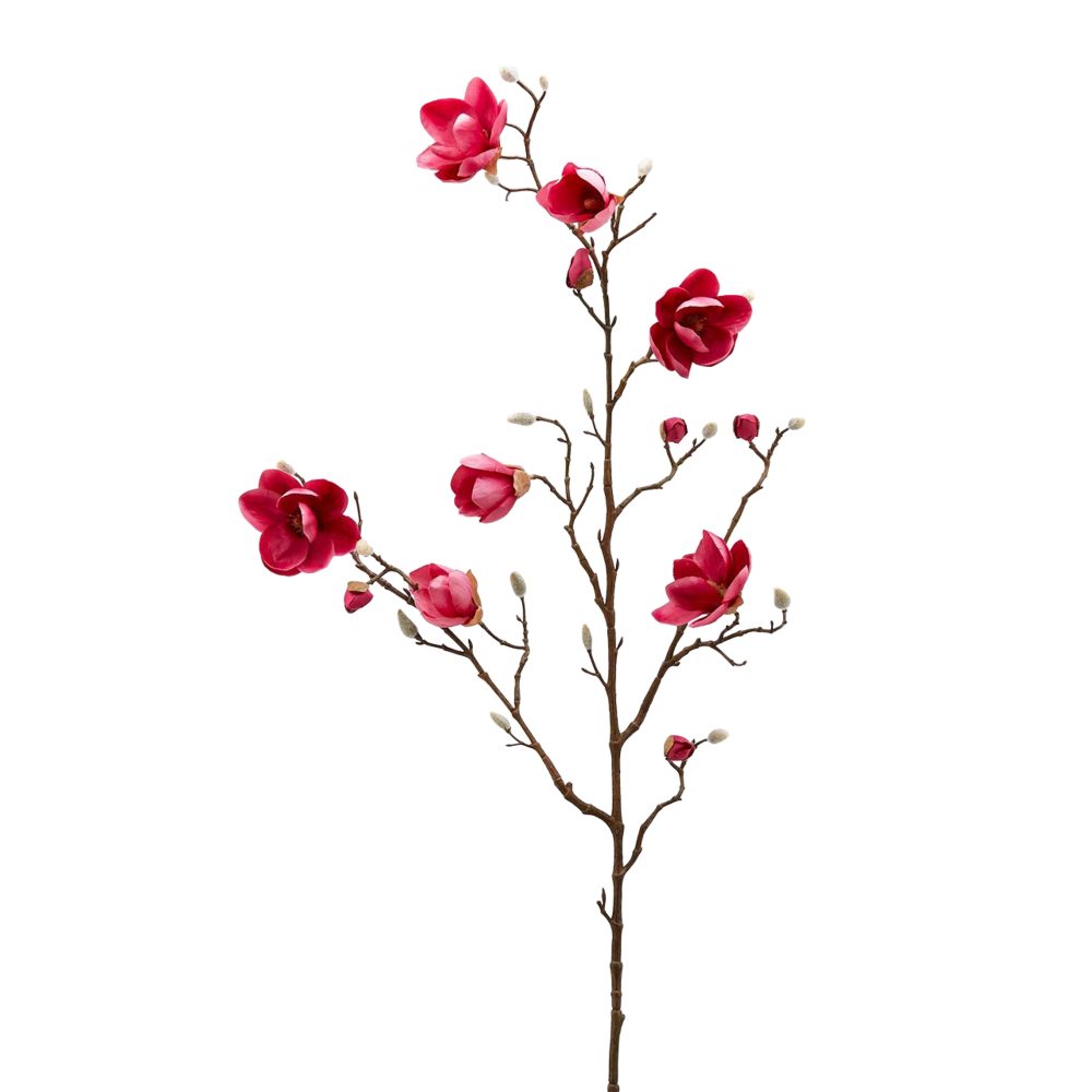 Edg Kunstblume Magnolia Fuchsia H: 120 cm  | Schubiger Möbel
