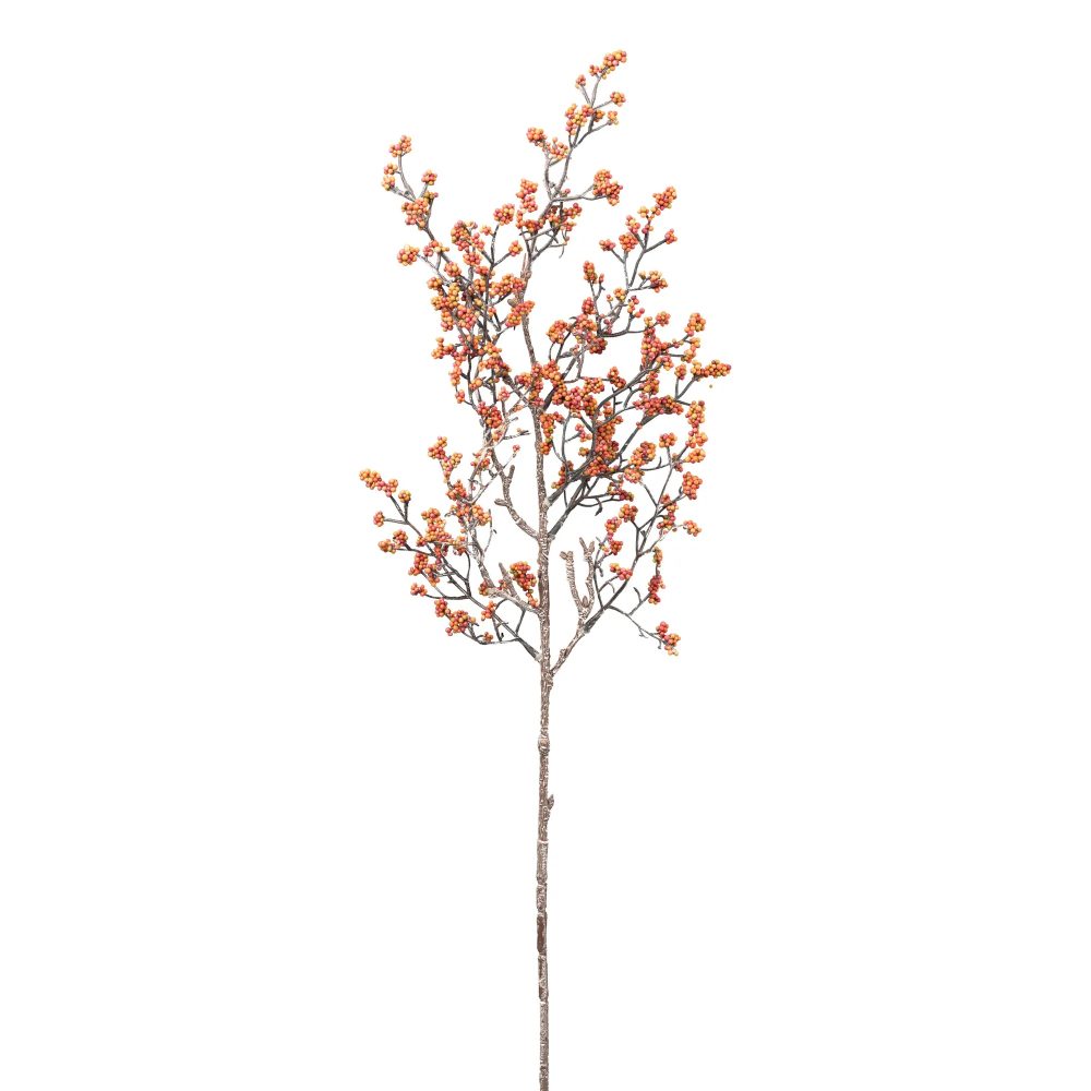 Gasper Kunstblume Beerenzweig, Orange  | Schubiger Möbel