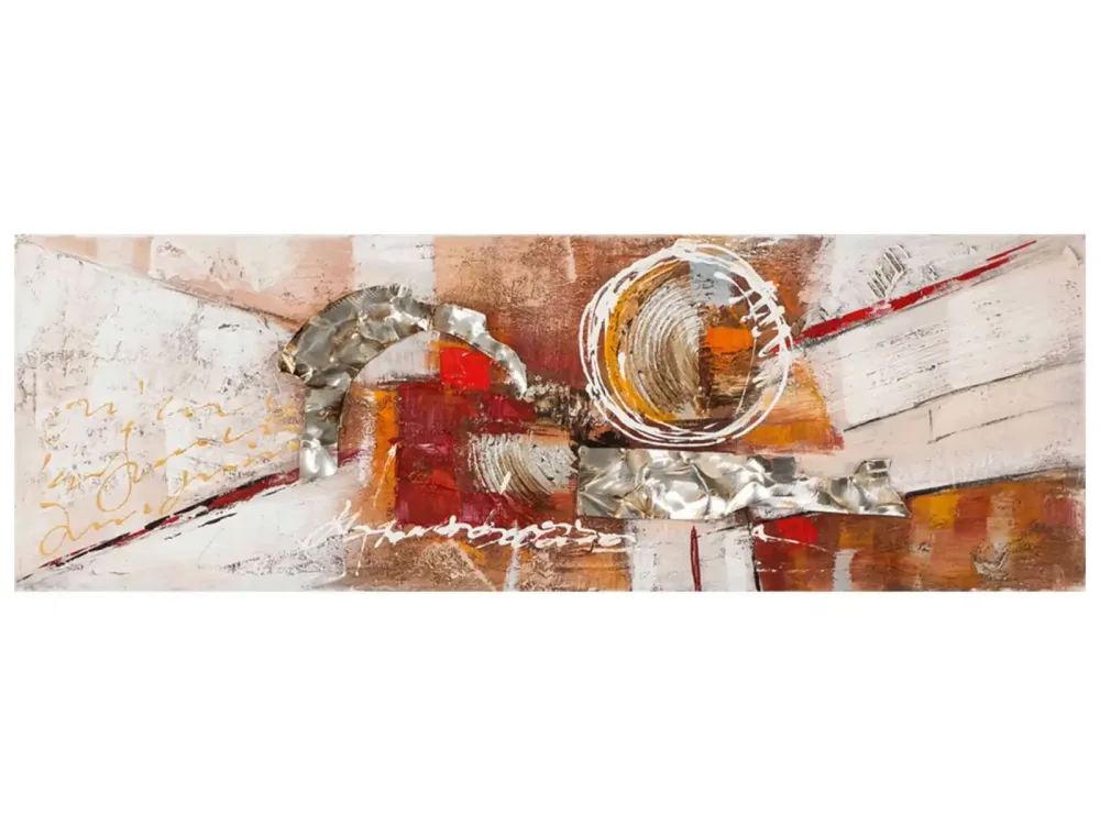 image LAND Bild Weltraum Illusion 50x150 cm Rot | Schubiger Möbel