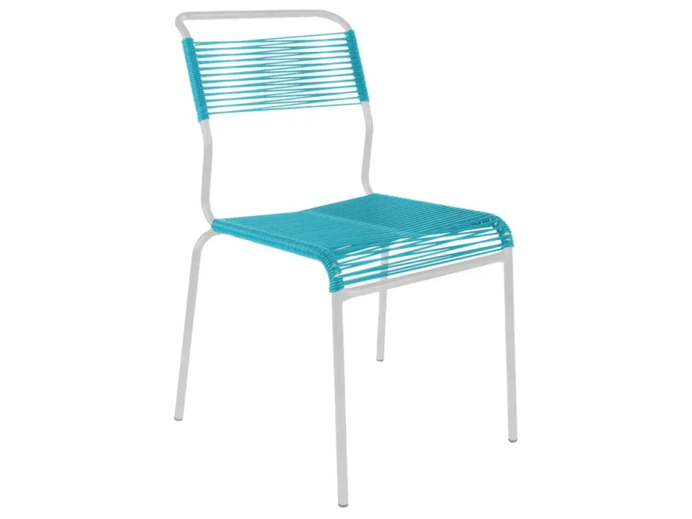 Schaffner Spaghetti-Stuhl Säntis Blau | Schubiger Möbel