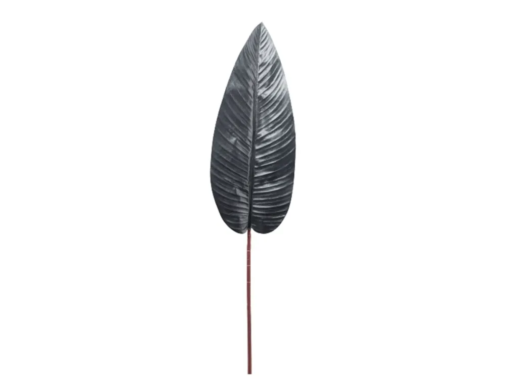 Gasper Kunstblume Strelizienblatt Schwarz H: 98 cm  | Schubiger Möbel