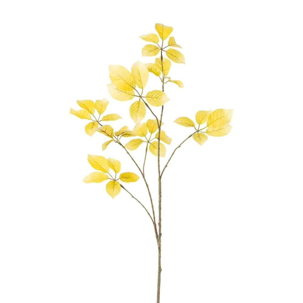Gasper Kunstblumen Kastanienzweig, Gelb H: 112 cm  | Schubiger Möbel