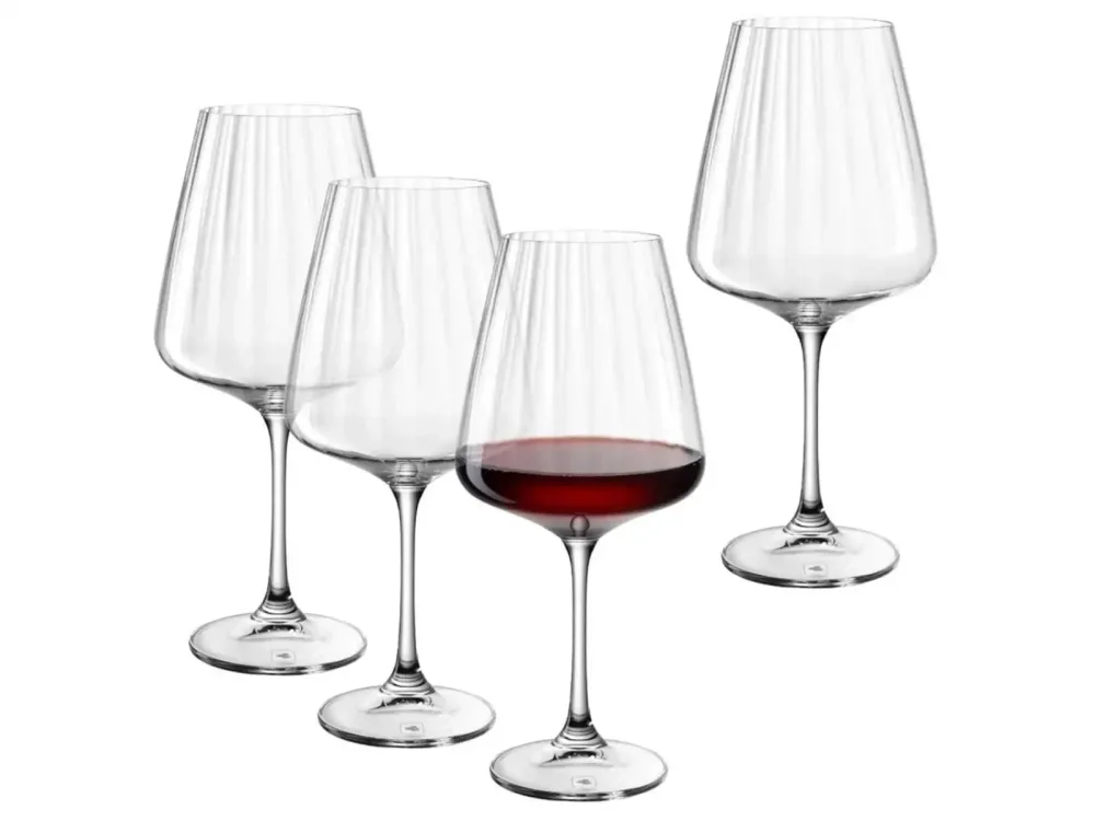 Alltron Rotweinglas Paolo 250 ml, 4 Stück Transparent | Schubiger Möbel
