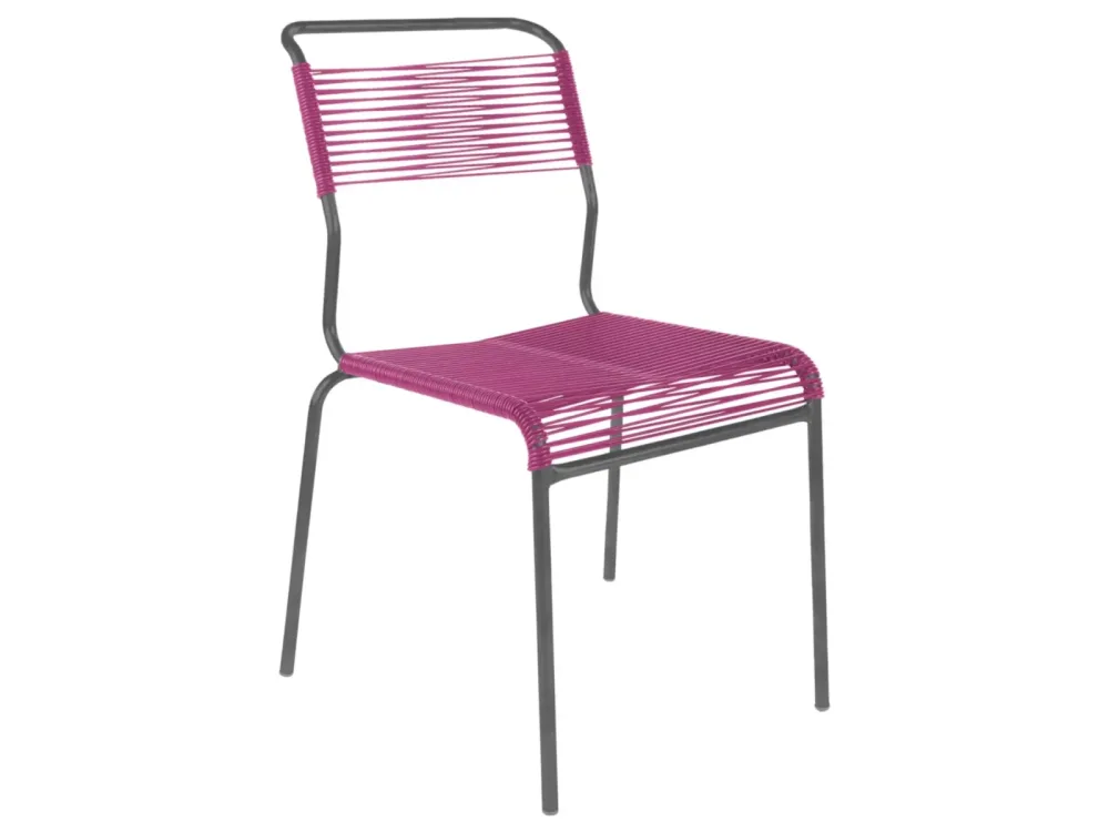 Schaffner Spaghetti-Stuhl Säntis Rosa | Schubiger Möbel