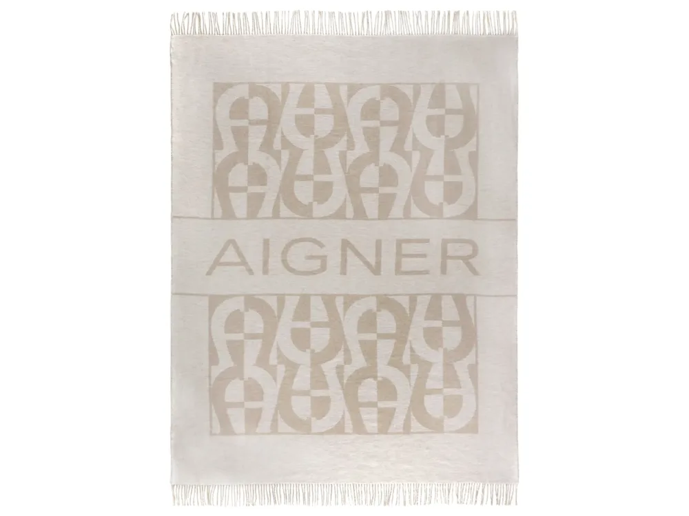 Stoeckel & Grimmler Plaid Modular, Offwhite 140x195 cm Weiss | Schubiger Möbel