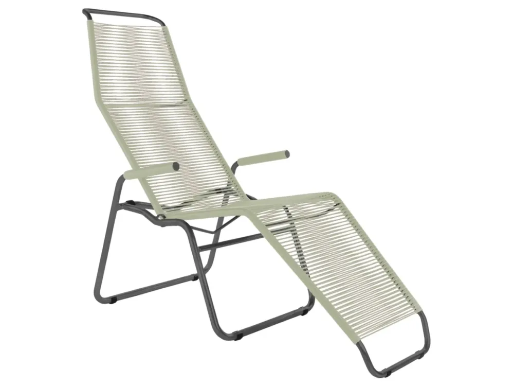 Schaffner Spaghetti-Liege Brissago Grün | Schubiger Möbel