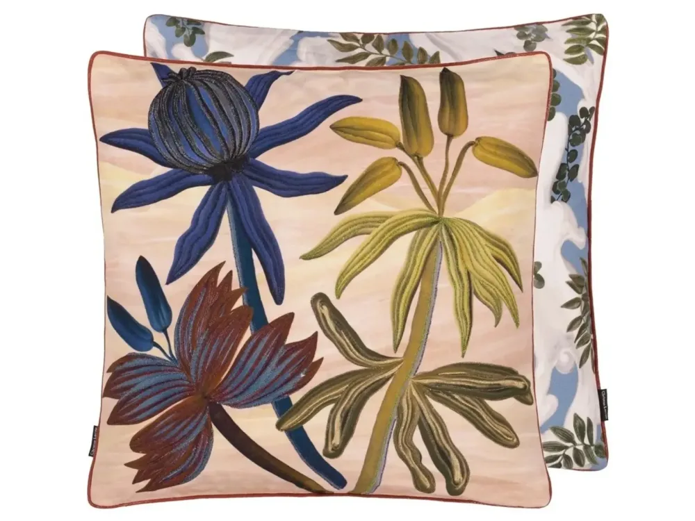 Designers Guild Kissen Guatiza - Peche Mehrfarbig | Schubiger Möbel