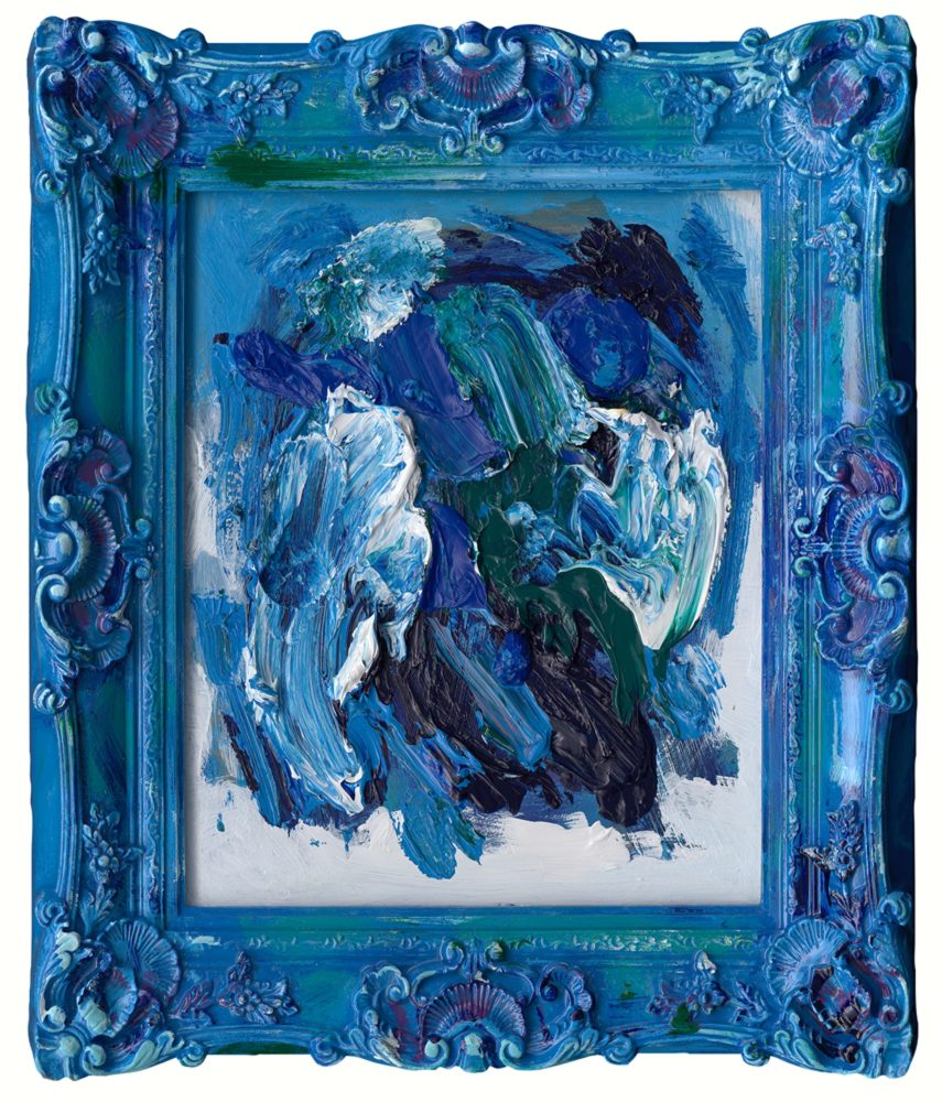 image LAND Gemälde Barock en Vogue Blau  | Schubiger Möbel