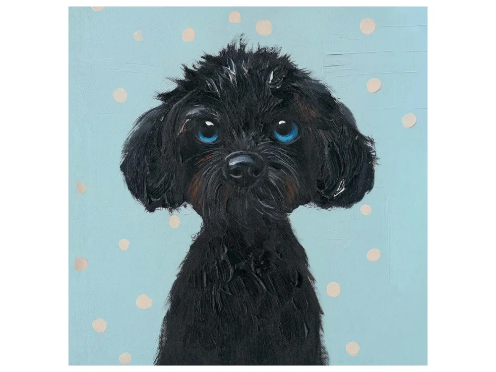 image LAND Bild Black Puppy  | Schubiger Möbel
