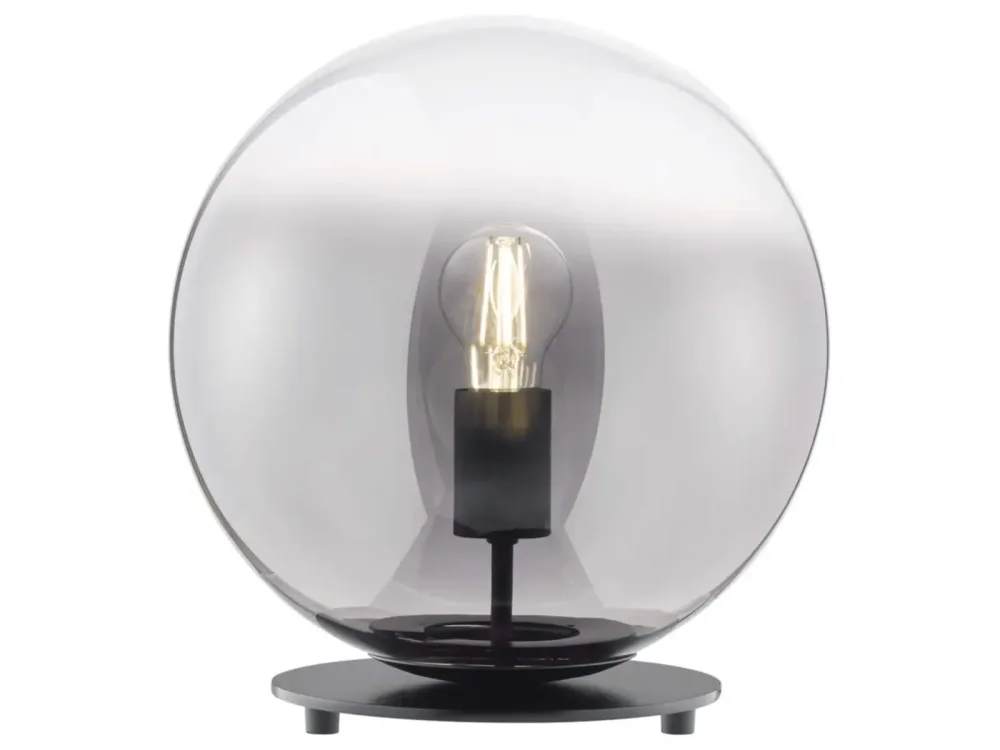 Fischer & Honsel Tischlampe Mirror H: 33 cm Schwarz | Schubiger Möbel