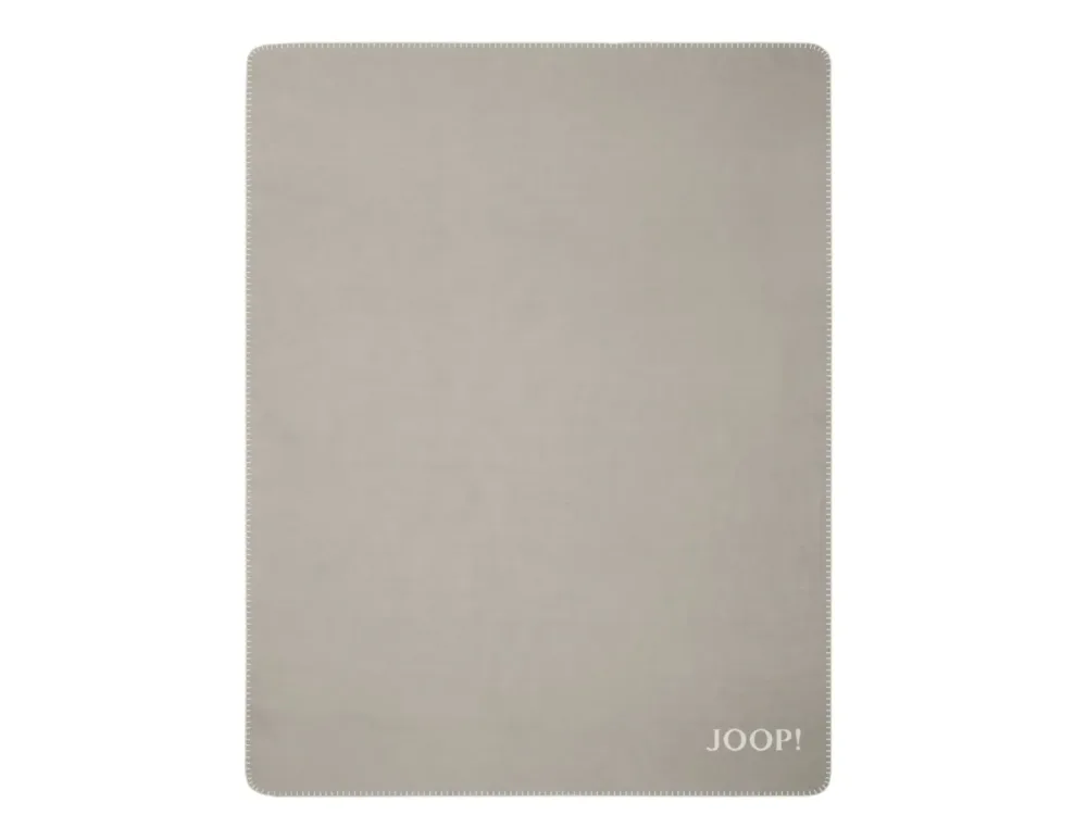 Biederlack Plaid Uni-Doubleface, Sand-Pergament 150x200 cm Beige | Schubiger Möbel