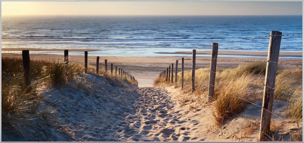 image LAND Bild mit Rahmen Sandweg Zum Meer  | Schubiger Möbel