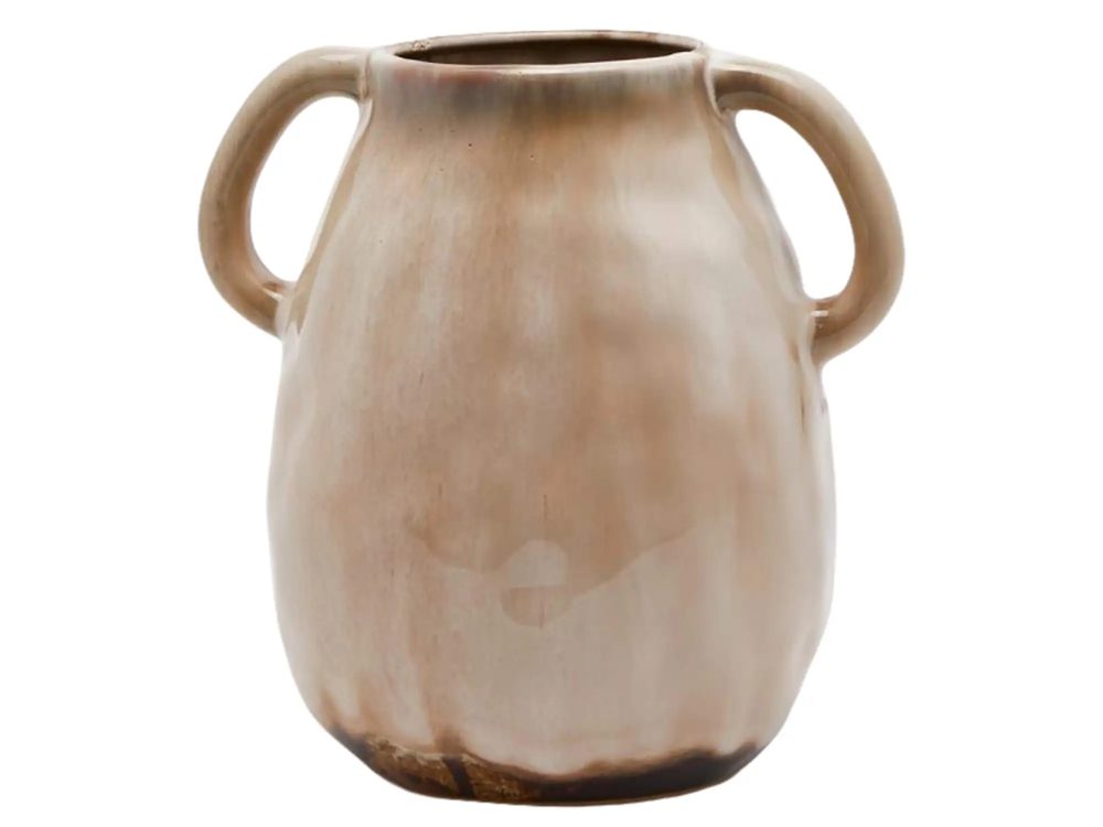 Edg Gefäss Kugelgefäss Creme H: 19 cm  | Schubiger Möbel