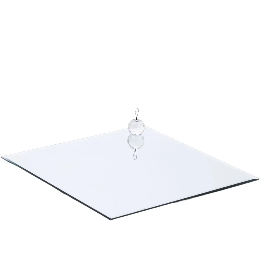 Edg Teller Spiegel Silber B: 40 cm  | Schubiger Möbel