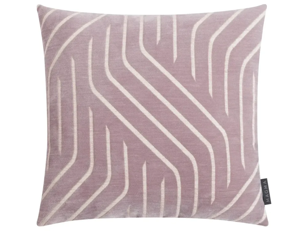 Magma Kissenhülle Asana Mauve 45x45 cm Rosa | Schubiger Möbel