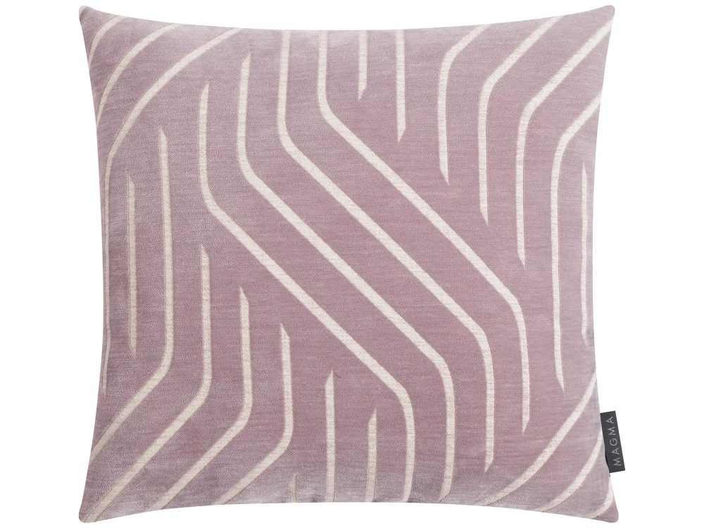 Magma Kissenhülle Asana Mauve 45x45 cm Rosa | Schubiger Möbel