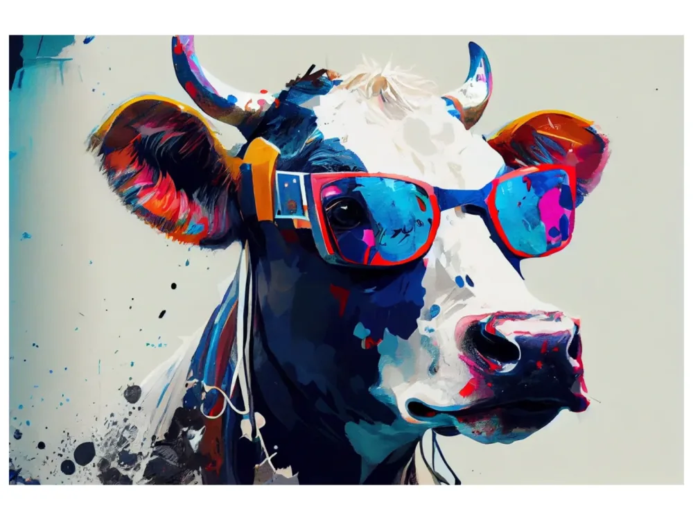 image LAND Canvas Coole Kuh  | Schubiger Möbel