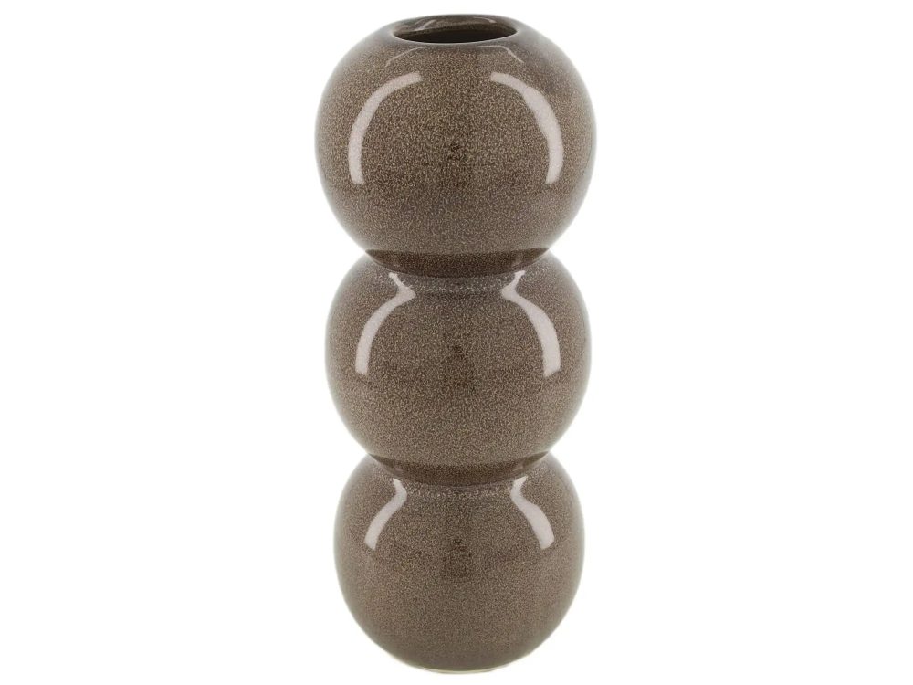 Decofinder Vase Keramik Dunkelbraun H: 28 cm  | Schubiger Möbel