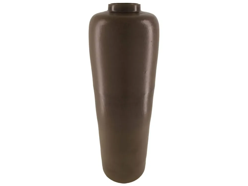 Decofinder Flasche Keramik Schwarz H: 60 cm  | Schubiger Möbel