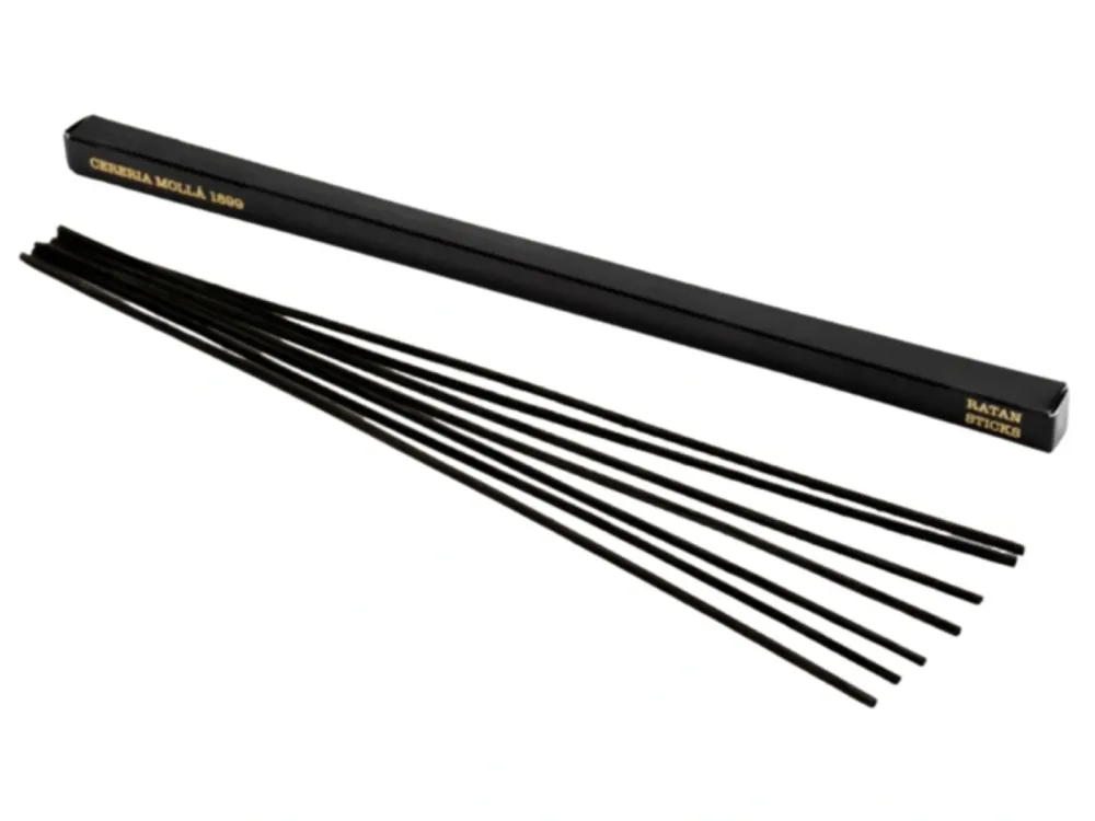 Spirig Kerzen AG Raumduft Holzstäbchen Schwarz 40cm Schwarz | Schubiger Möbel