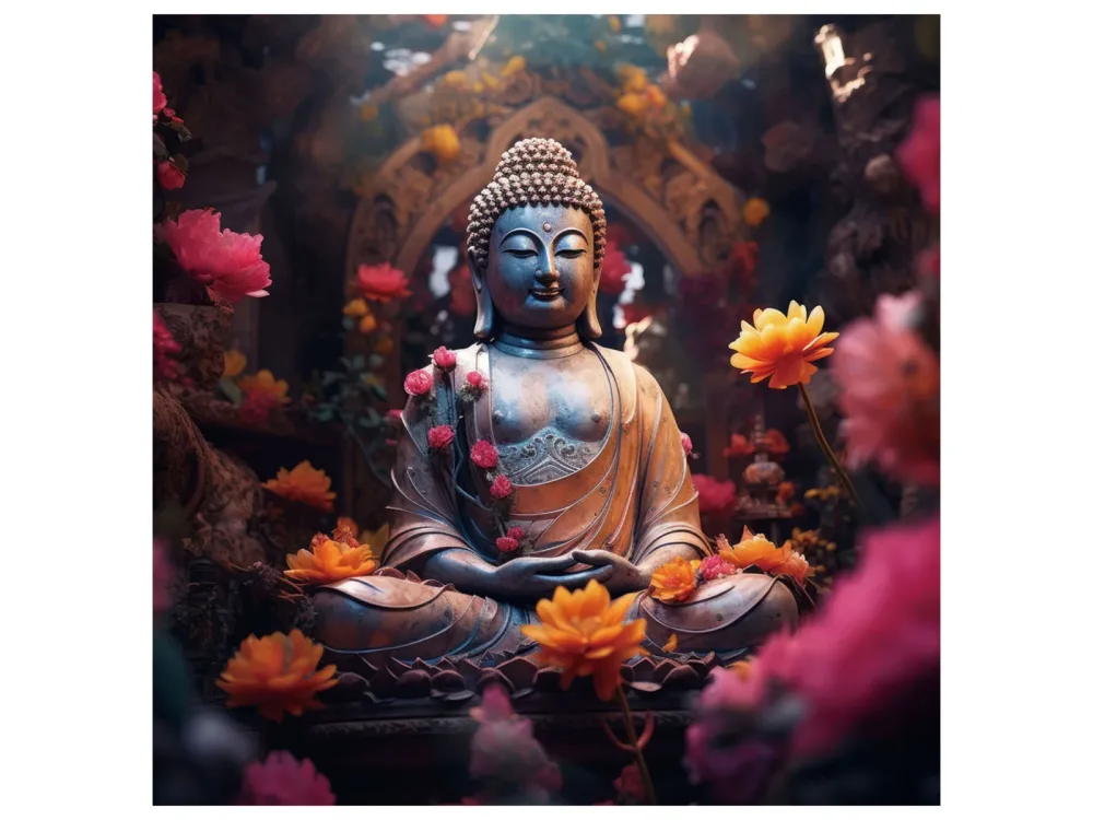 image LAND Glasbild Buddha Harmony  | Schubiger Möbel