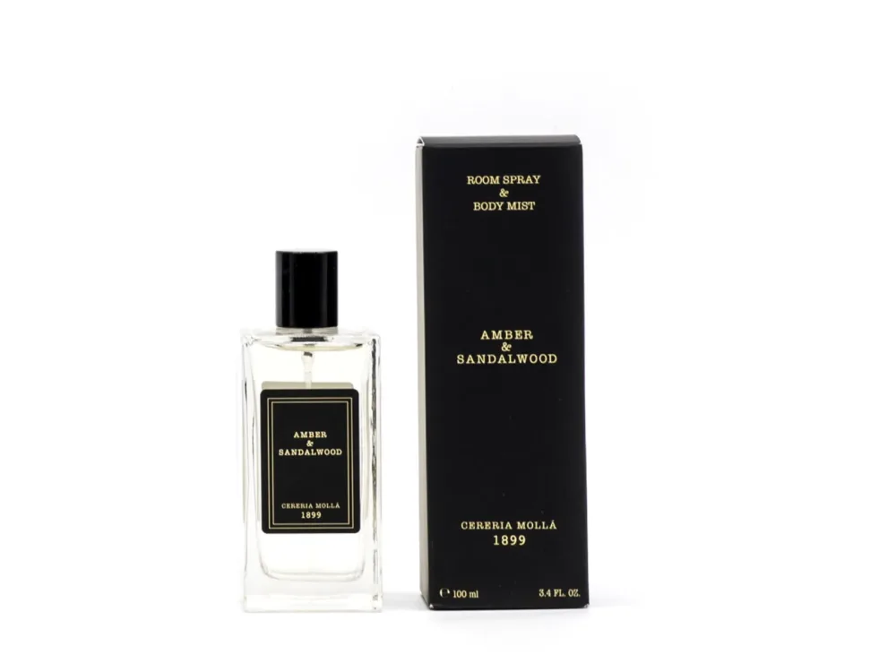 Spirig Kerzen AG Spray Amber & Sandalwood 100ml  | Schubiger Möbel