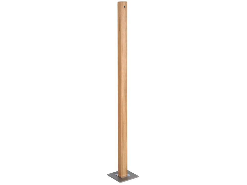 HerzBlut Stehlampe Leana Eiche H: 121cm Holzfarbig | Schubiger Möbel