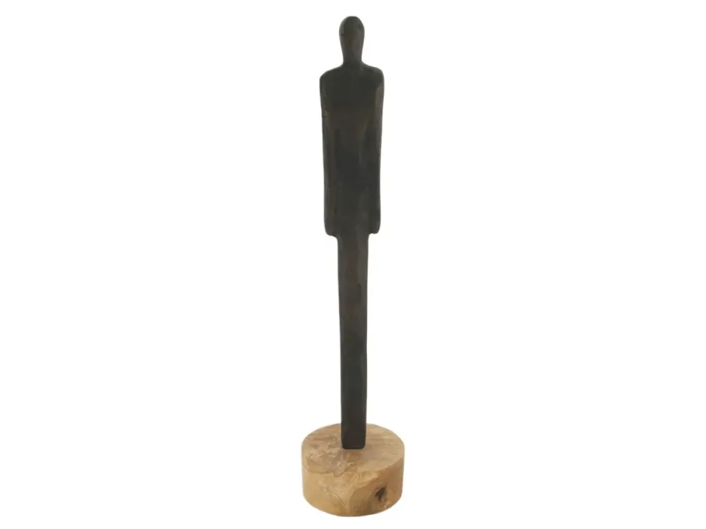 Decofinder Figur Mensch Schwarz H: 40 cm  | Schubiger Möbel