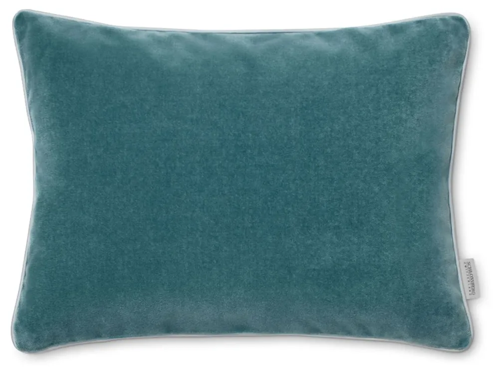 Schlossberg Zierkissen Elodie, Aqua / 40x40cm Blau | Schubiger Möbel