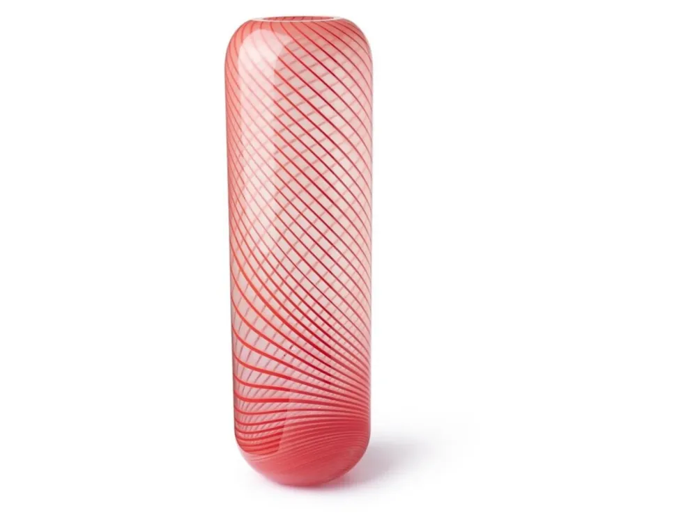 Abhika Vase Yuri Coral H: 42 cm  | Schubiger Möbel