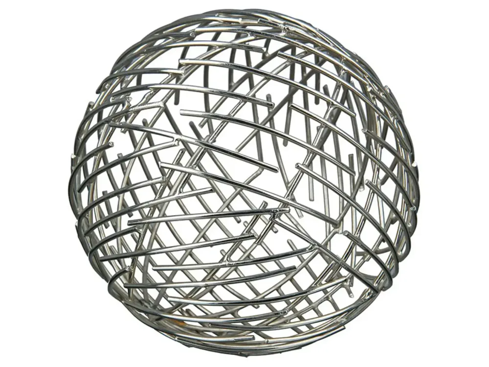 Gilde Dekokugel Eisen D: 14 cm Grau | Schubiger Möbel