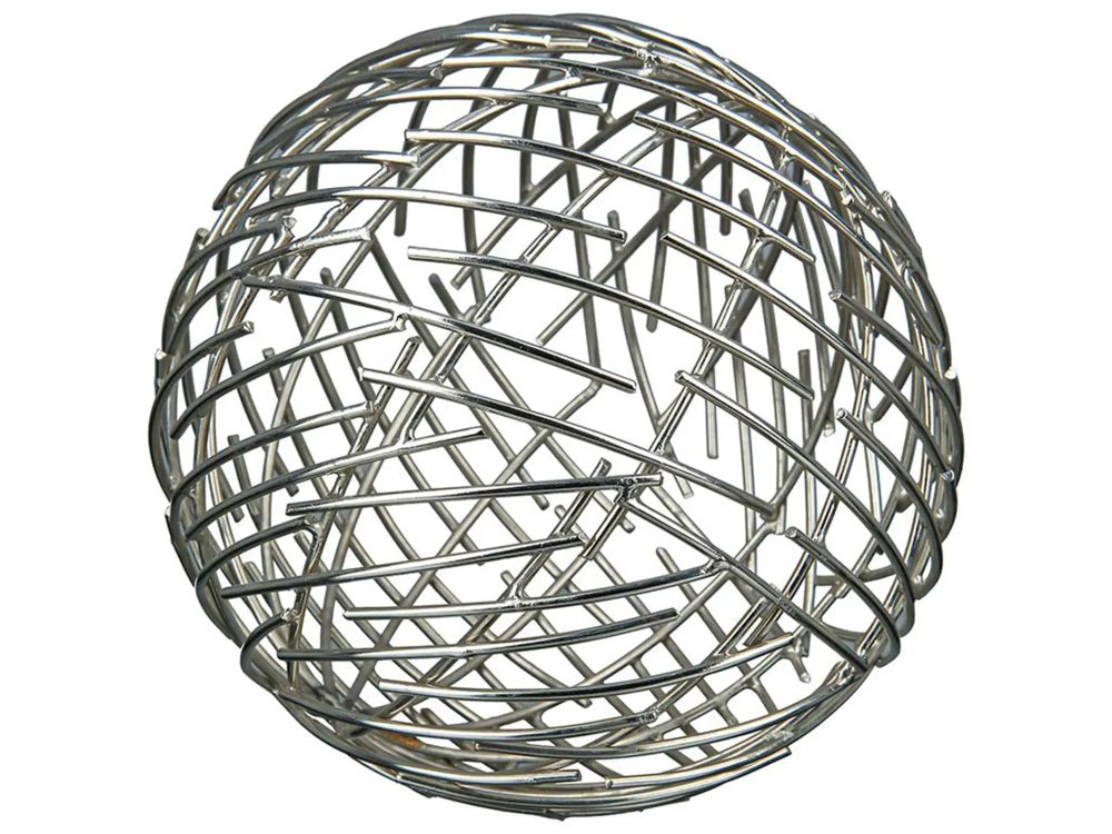 Gilde Dekokugel Eisen D: 14 cm Grau | Schubiger Möbel