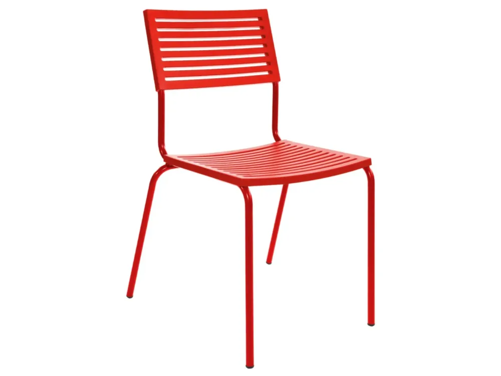Schaffner Gartenstuhl Lamello Rot | Schubiger Möbel