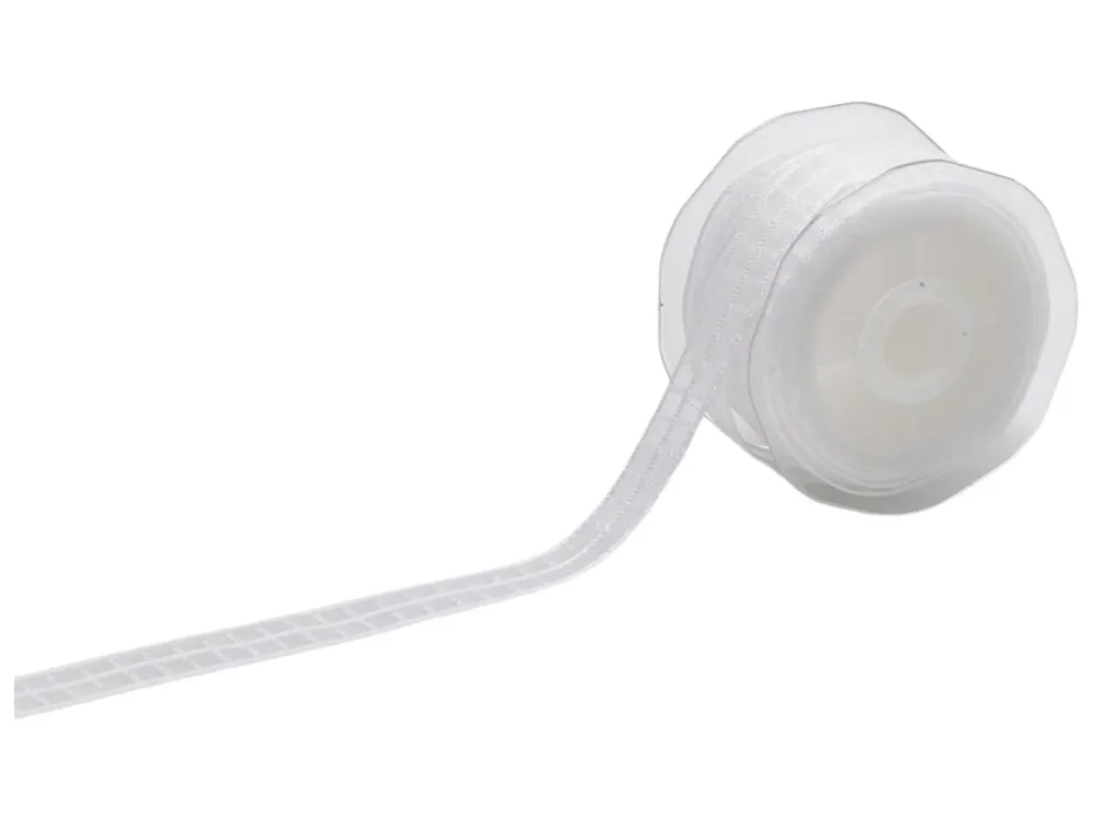 Edg Geschenkband Satin, Weiss, 10m Weiss | Schubiger Möbel