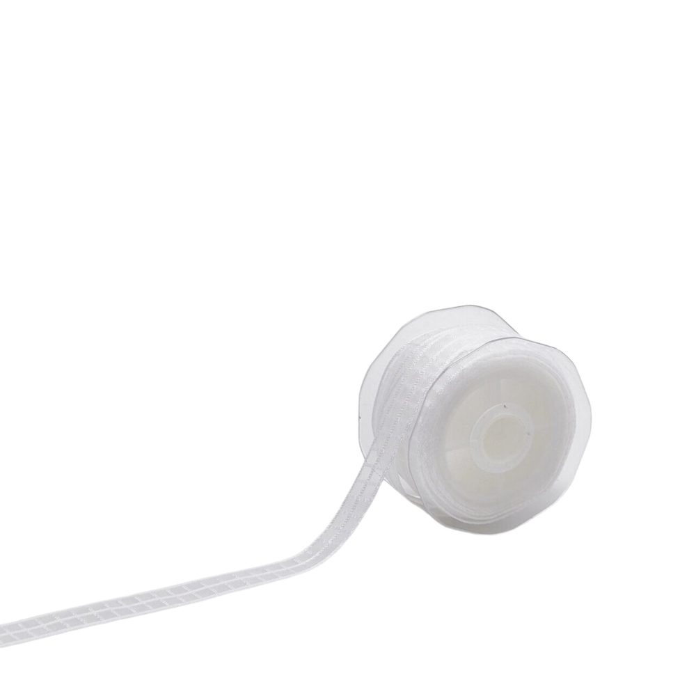 Edg Geschenkband Satin, Weiss, 10m Weiss | Schubiger Möbel