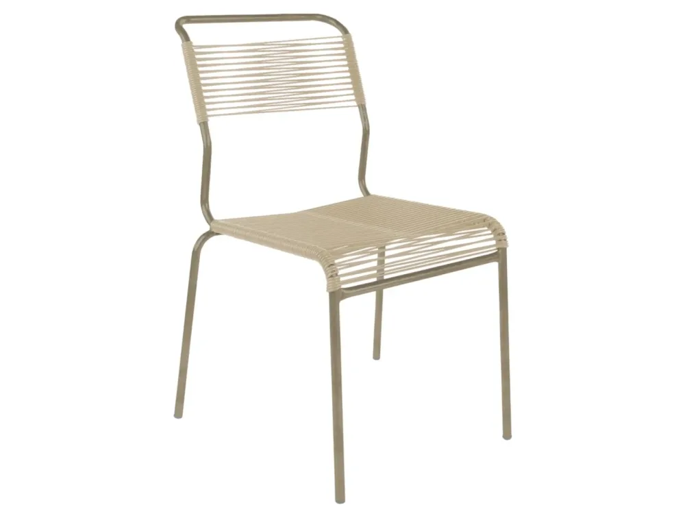 Schaffner Spaghetti-Stuhl Säntis Beige | Schubiger Möbel